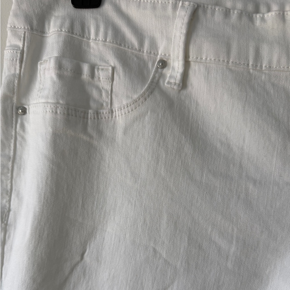 NWT Jessica Simpson Plus Size Super Skinny White Jeans 20W Flawless Flex Stretch - Picture 5 of 14